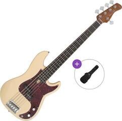 5-string Bassguitar Sire Marcus Miller P5R Alder-5 Basic SET Vintage White 5-string Bassguitar