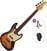 5 strunska bas kitara SX SJB62/5 Basic SET 3-Tone Sunburst 5 strunska bas kitara