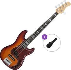 5 strunska bas kitara Sire Marcus Miller P7 Alder-5 (2nd Gen) Basic SET Tobacco Sunburst 5 strunska bas kitara