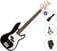 4-strenget basguitar Fender Squier Mini Precision Bass IL Standard SET Black 4-strenget basguitar