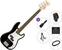 4-strenget basguitar Fender Squier Mini Precision Bass IL Premium SET Black 4-strenget basguitar