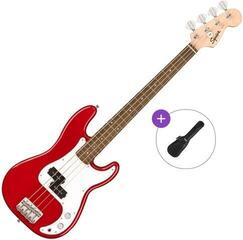 Električna bas gitara Fender Squier Mini Precision Bass LRL Premium SET Dakota Red/Standardna ponuda