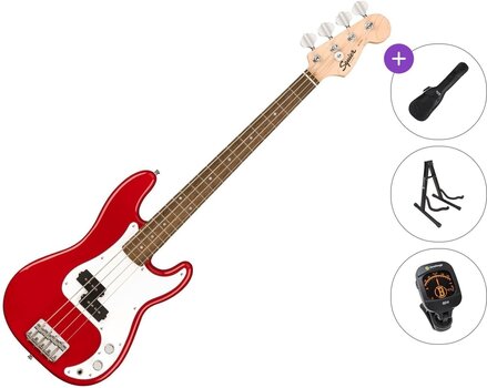 Električna bas kitara Fender Squier Mini Precision Bass IL Standard SET Dakota Red Električna bas kitara - 1