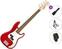 Električna bas kitara Fender Squier Mini Precision Bass IL Standard SET Dakota Red Električna bas kitara