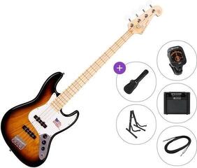 Električna bas kitara SX SJB75 Premium SET 3-Tone Sunburst Električna bas kitara