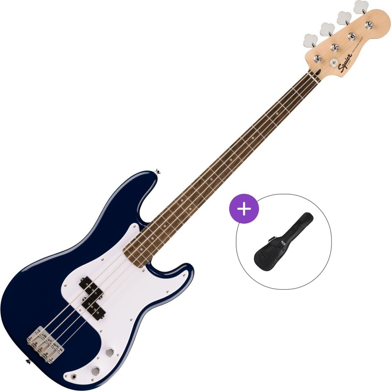 Električna bas kitara Fender Squier Sonic Precision Bass LRL Basic SET Midnight Blue Električna bas kitara