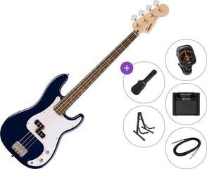 Električna bas kitara Fender Squier Sonic Precision Bass LRL Premium SET Midnight Blue Električna bas kitara