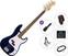 Električna bas kitara Fender Squier Sonic Precision Bass LRL Premium SET Midnight Blue Električna bas kitara