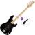 Električna bas kitara Fender Squier Affinity Series Precision Bass PJ MN BPG Basic SET Black Električna bas kitara