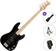 Električna bas kitara Fender Squier Affinity Series Precision Bass PJ MN BPG Standard SET Black Električna bas kitara