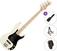 Električna bas kitara Fender Squier Affinity Series Precision Bass PJ MN BPG Standard SET Olympic White Električna bas kitara