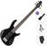 5-snarige basgitaar Cort Action Bass V Plus Standard SET Black 5-snarige basgitaar