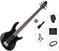 5-snarige basgitaar Cort Action Bass V Plus Premium SET Black 5-snarige basgitaar