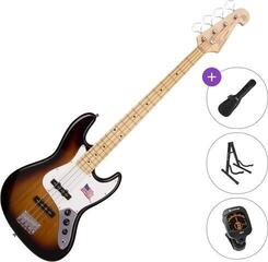 Električna bas kitara SX SJB-ALDER Standard SET 3-Tone Sunburst Električna bas kitara