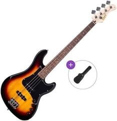 Električna bas gitara Cort GB34JJ Basic SET 3-Tone Sunburst Električna bas gitara