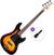 Električna bas kitara Cort GB34JJ Basic SET 3-Tone Sunburst Električna bas kitara