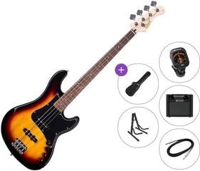 Električna bas gitara Cort GB34JJ Premium SET 3-Tone Sunburst Električna bas gitara