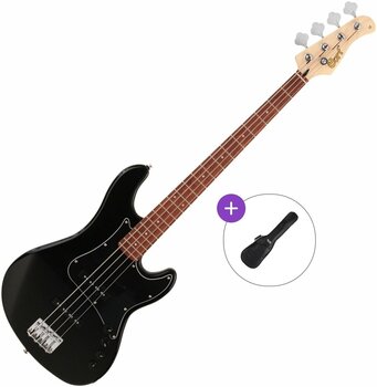 Električna bas kitara Cort GB34JJ Basic SET Black Električna bas kitara - 1