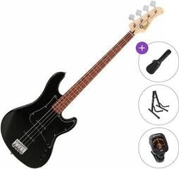 Električna bas gitara Cort GB34JJ Standard SET Black Električna bas gitara