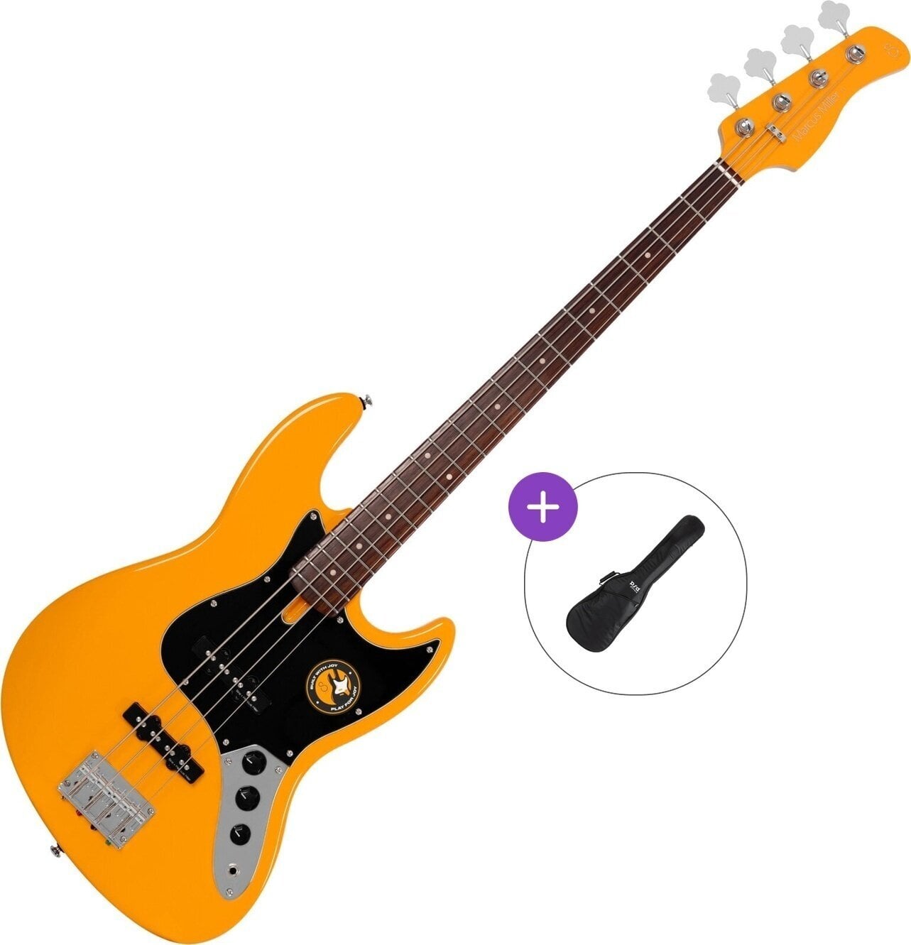 Ηλεκτρική Μπάσο Κιθάρα Sire Marcus Miller V3P-4 Basic SET Orange Ηλεκτρική Μπάσο Κιθάρα