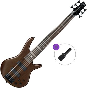 6 žičana bas gitara Ibanez GSR206B-WNF Basic SET Walnut Flat 6 žičana bas gitara - 1