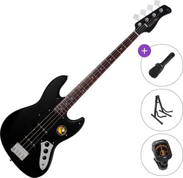 4-strenget basguitar Sire Marcus Miller V3P-4 Standard SET Black Satin 4-strenget basguitar - 1