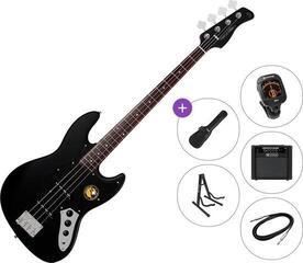 Električna bas kitara Sire Marcus Miller V3P-4 Premium SET Black Satin Električna bas kitara