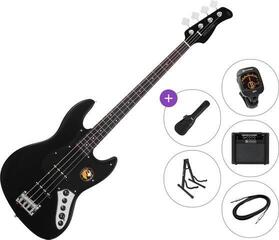 Električna bas kitara Sire Marcus Miller V3-4 Premium SET Black Satin Električna bas kitara
