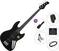 Električna bas kitara Sire Marcus Miller V3-4 Premium SET Black Satin Električna bas kitara