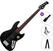 5 strunska bas kitara Sire Marcus Miller V3P-5 Standard SET Black Satin 5 strunska bas kitara