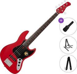 5-snarige basgitaar Sire Marcus Miller V3P-5 Standard SET Satin Red 5-snarige basgitaar