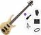 5 strunska bas kitara Cort Action DLX V AS Premium SET Open Pore Natural 5 strunska bas kitara