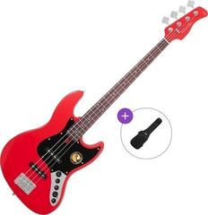 Električna bas gitara Sire Marcus Miller V3-4 Basic SET Red Satin Električna bas gitara