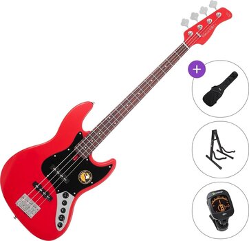 Električna bas kitara Sire Marcus Miller V3-4 Standard SET Red Satin Električna bas kitara - 1