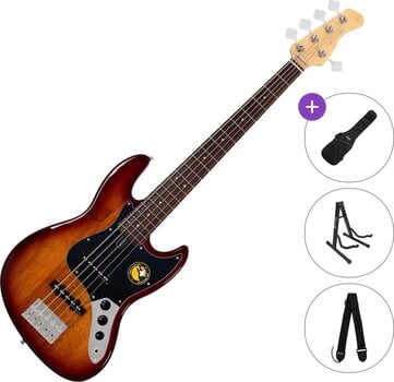 5-strenget basguitar Sire Marcus Miller V3P-5 Standard SET Tobacco Sunburst 5-strenget basguitar - 1