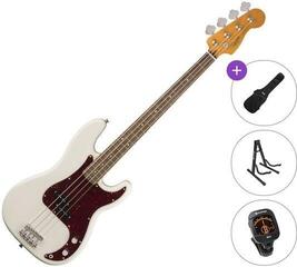 E-Bass Fender Squier Classic Vibe '60s Precision Bass IL Standard SET Olympic White E-Bass