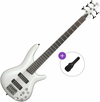 5 žičana bas gitara Ibanez SR305E-PW Basic SET Pearl White 5 žičana bas gitara - 1