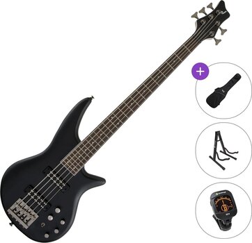 5-strenget basguitar Jackson JS Series Spectra Bass JS3V IL Standard SET Satin Black 5-strenget basguitar - 1