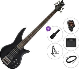5-strenget basguitar Jackson JS Series Spectra Bass JS3V IL Premium SET Satin Black 5-strenget basguitar