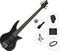 5-strenget basguitar Jackson JS Series Spectra Bass JS3V IL Premium SET Satin Black 5-strenget basguitar