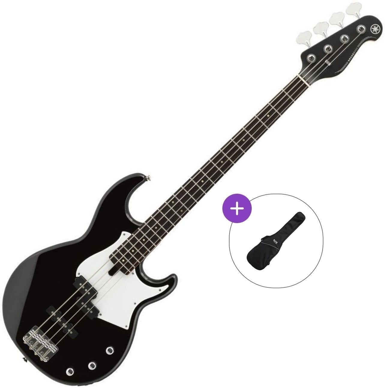 Električna bas kitara Yamaha BB234 RW Basic SET Black Električna bas kitara