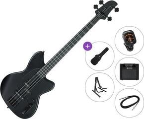 Elektrische basgitaar Ibanez TMB420B-BKF Premium SET Black Flat Elektrische basgitaar