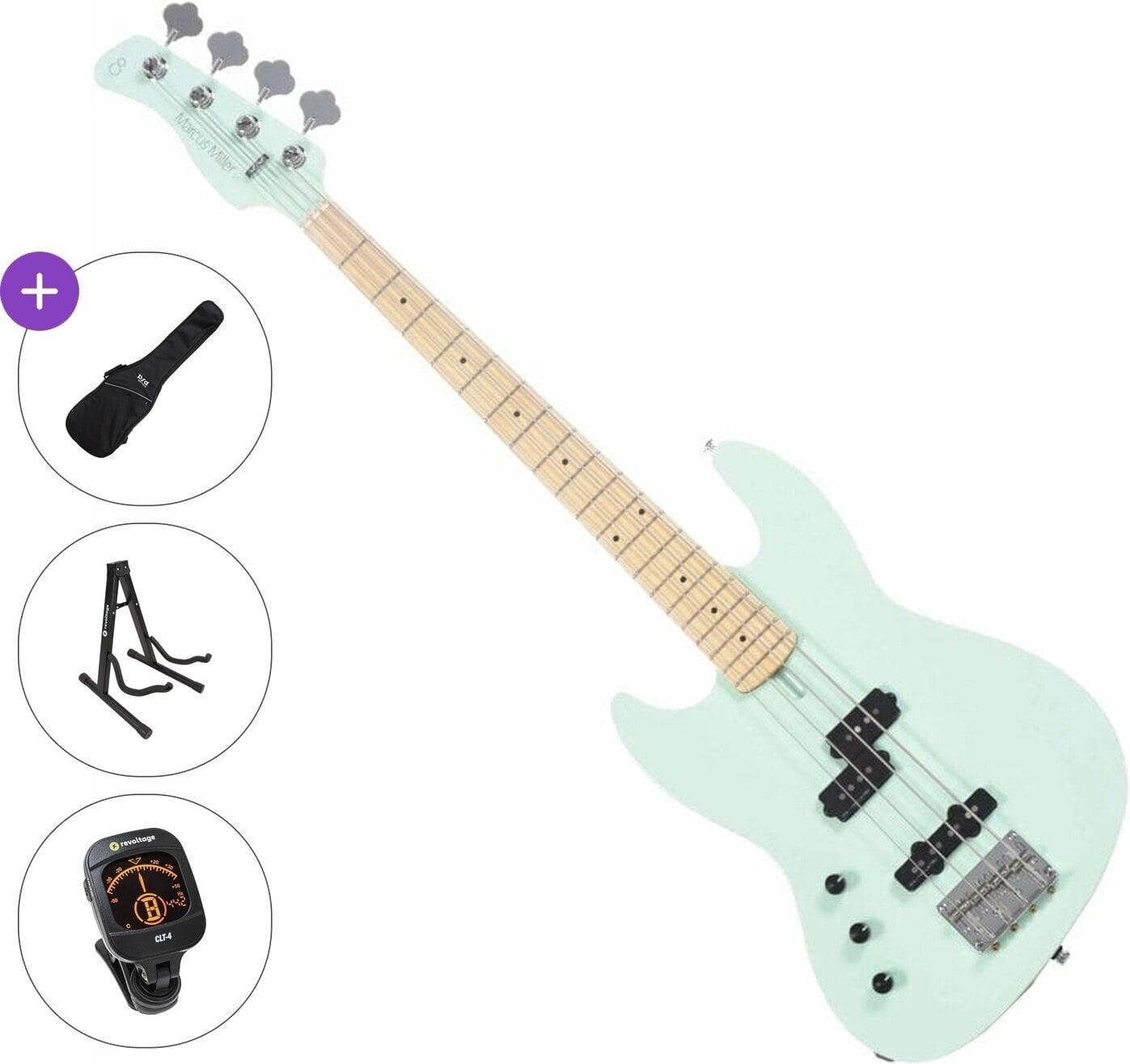 4 stīgu basģitāra Sire Marcus Miller U5 Alder-4 LH Standard SET Mint 4 stīgu basģitāra