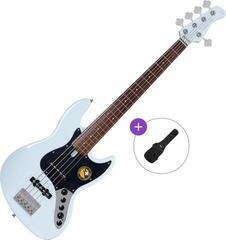 5-snarige basgitaar Sire Marcus Miller V3-5 Basic SET Sonic Blue 5-snarige basgitaar