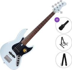 5-snarige basgitaar Sire Marcus Miller V3-5 Standard SET Sonic Blue 5-snarige basgitaar