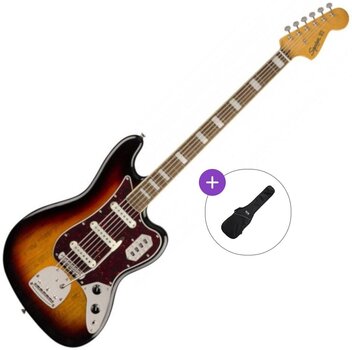 6 strunska bas kitara Fender Squier Classic Vibe Bass VI LRL Basic SET 3-Tone Sunburst 6 strunska bas kitara - 1