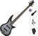 5 strunska bas kitara Jackson JS Series Spectra Bass JS3V IL Standard SET Silverburst 5 strunska bas kitara