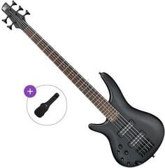 5-strenget basguitar Ibanez SR305EB-WK Standard SET Weathered Black/Venstrehåndet