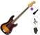 4-strenget basguitar Fender Squier Classic Vibe '60s Precision Bass IL Standard SET 3-Tone Sunburst 4-strenget basguitar