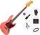4-strängad basgitarr Fender Squier Classic Vibe '60s Jazz Bass LRL Premium SET Tahitian Coral 4-strängad basgitarr